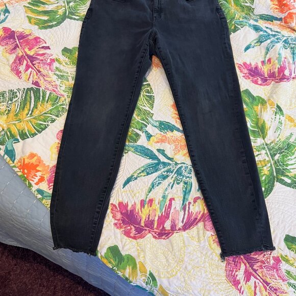 Warp & Weft JFK NYC Skinny Jeans Windsor (Black)  Sz 14 - Picture 5 of 10
